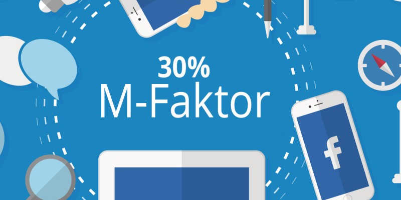 Der M-Faktor: Facebook verkauft 30% mobil